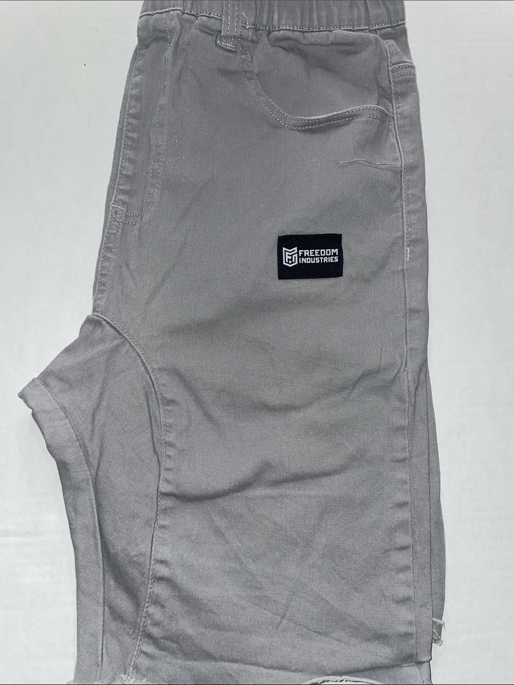 Freedom Industries Men’s Gray Jean Shorts